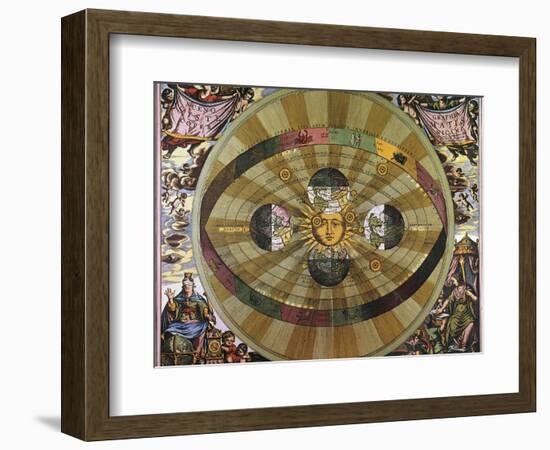 Copernican Universe-null-Framed Giclee Print