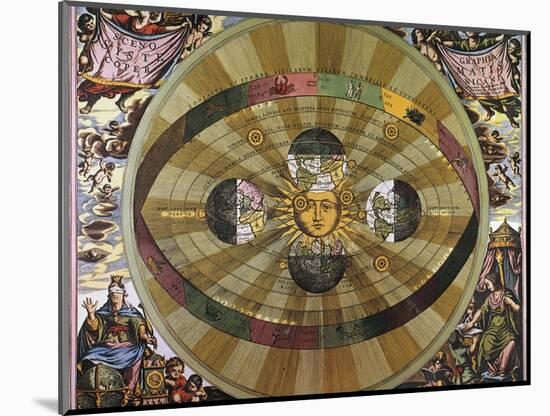 Copernican Universe-null-Mounted Giclee Print