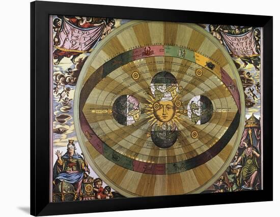 Copernican Universe-null-Framed Giclee Print