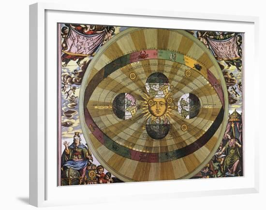 Copernican Universe-null-Framed Giclee Print