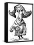Copernicus, Caricature-Gary Gastrolab-Framed Stretched Canvas