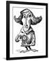 Copernicus, Caricature-Gary Gastrolab-Framed Photographic Print