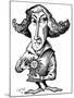 Copernicus, Caricature-Gary Gastrolab-Mounted Photographic Print