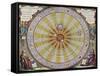 Copernicus's System-Andreas Cellarius-Framed Stretched Canvas