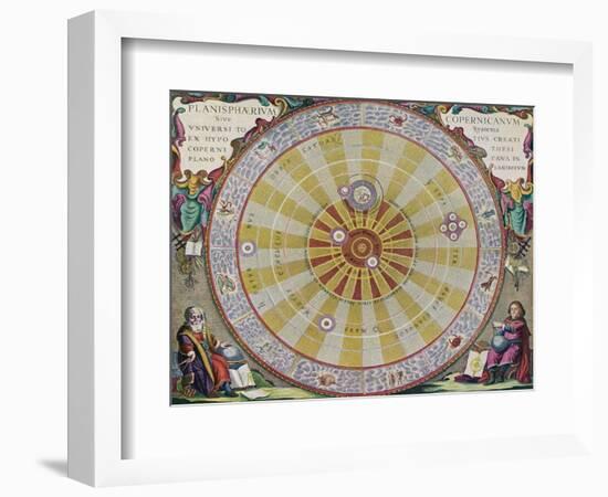 Copernicus's System-Andreas Cellarius-Framed Photographic Print