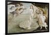 Copie d'après Botticelli : Naissance de Vénus (Offices, Florence)-Sandro Botticelli-Framed Giclee Print