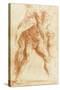Copie d'après un dessin de Raphaël pour un incendie du Borgo-Raffaello Sanzio-Stretched Canvas