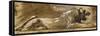 Copie d'après un lion-Gustave Moreau-Framed Stretched Canvas