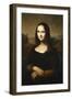 Copie de la Joconde de Leonard de Vinci-Léonard de Vinci-Framed Giclee Print