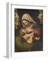 Copie de La Vierge au coussin vert-Andrea Solario-Framed Giclee Print