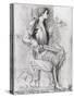 Copie du portrait d'un Médicis d'après Vasari (Offices - Florence)-Giorgio Vasari-Stretched Canvas