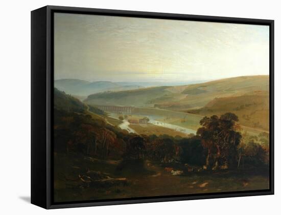 Copley From Pye Nest, 1840-null-Framed Stretched Canvas