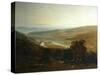 Copley From Pye Nest, 1840-null-Stretched Canvas