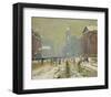 Copley Square, Boston, about 1908-Arthur Clifton Goodwin-Framed Art Print