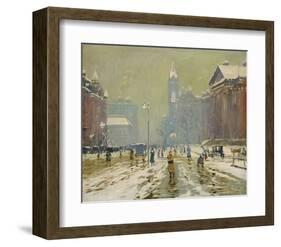 Copley Square, Boston, about 1908-Arthur Clifton Goodwin-Framed Art Print