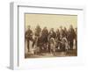 Coporal Paul Weinert and gunners of Battery "E" 1st Artillery-John C. H. Grabill-Framed Photographic Print