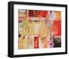 Copper And Red Series 4-null-Framed Art Print