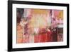 Copper And Red Series 6-null-Framed Art Print