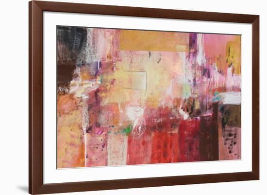Copper And Red Series 6-null-Framed Art Print