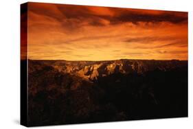 Copper Canyon at Sunset-Gerald French-Stretched Canvas