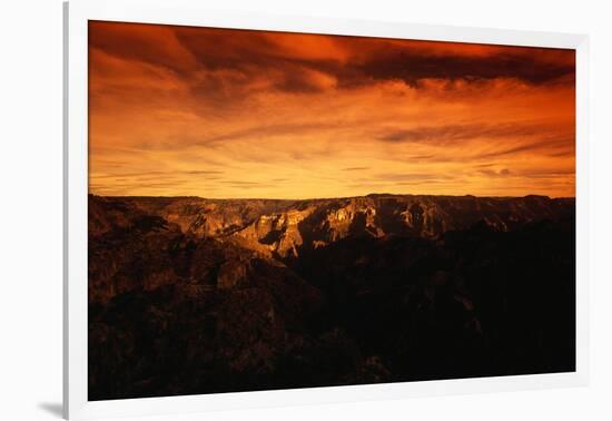 Copper Canyon at Sunset-Gerald French-Framed Photographic Print