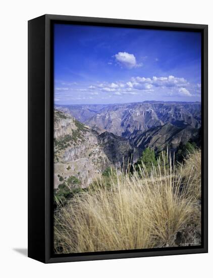 Copper Canyon, Sierra Tarahumara, Sierra Madre, Chihuahua, Mexico, Central America-Oliviero Olivieri-Framed Stretched Canvas