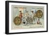 Copper Coins of Louis XV, 1757-null-Framed Giclee Print