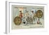 Copper Coins of Louis XV, 1757-null-Framed Giclee Print