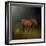 Copper Colt in the Moon Light-Jai Johnson-Framed Giclee Print