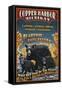 Copper Harbor, Michigan - Black Bears-Lantern Press-Framed Stretched Canvas