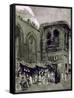 Copper Merchant, Cairo, Egypt, 1928-Louis Cabanes-Framed Stretched Canvas