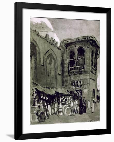 Copper Merchant, Cairo, Egypt, 1928-Louis Cabanes-Framed Giclee Print