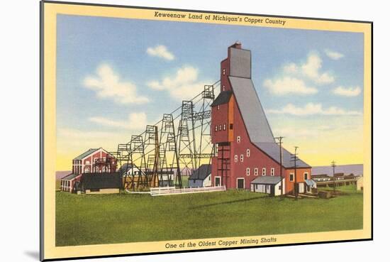 Copper Mine, Keweenaw, Michigan-null-Mounted Art Print