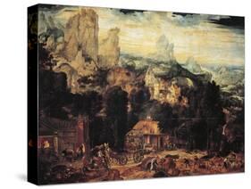 Copper Mines, 1525-1550-Herri Met De Bles-Stretched Canvas