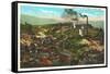 Copper Mines, Butte, Montana-null-Framed Stretched Canvas