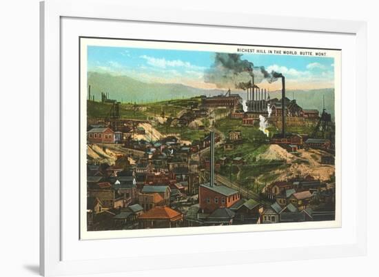 Copper Mines, Butte, Montana-null-Framed Premium Giclee Print