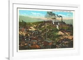 Copper Mines, Butte, Montana-null-Framed Premium Giclee Print