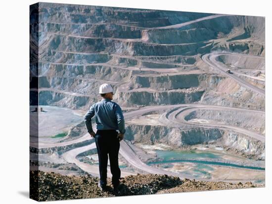 Copper Mining-Adam Woolfitt-Stretched Canvas