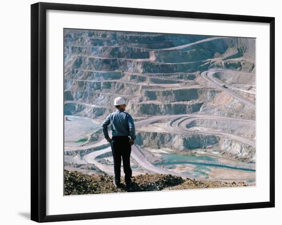 Copper Mining-Adam Woolfitt-Framed Photographic Print