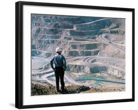 Copper Mining-Adam Woolfitt-Framed Photographic Print