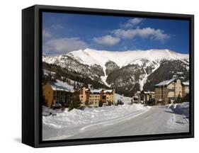Copper Mountain Ski Resort, Rocky Mountains, Colorado, United States of America, North America-Richard Cummins-Framed Stretched Canvas