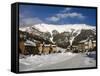 Copper Mountain Ski Resort, Rocky Mountains, Colorado, United States of America, North America-Richard Cummins-Framed Stretched Canvas