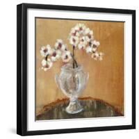 Copper Orchids I-Hollack-Framed Giclee Print