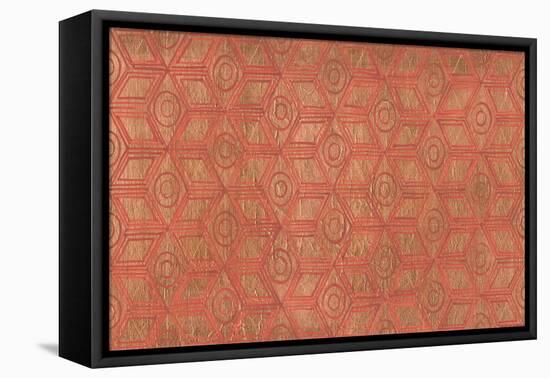 Copper Pattern I-Kathrine Lovell-Framed Stretched Canvas