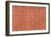 Copper Pattern I-Kathrine Lovell-Framed Art Print