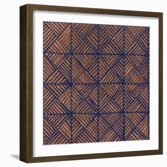 Copper Pattern II-Kathrine Lovell-Framed Art Print