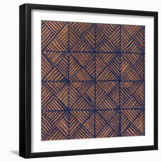 Copper Pattern II-Kathrine Lovell-Framed Art Print