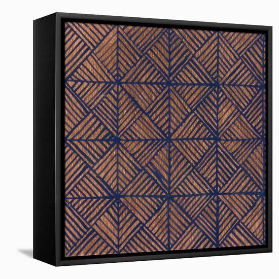 Copper Pattern II-Kathrine Lovell-Framed Stretched Canvas