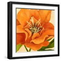 Copper Petals II-Annie Warren-Framed Art Print