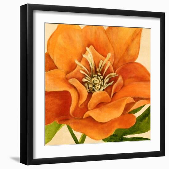 Copper Petals II-Annie Warren-Framed Art Print